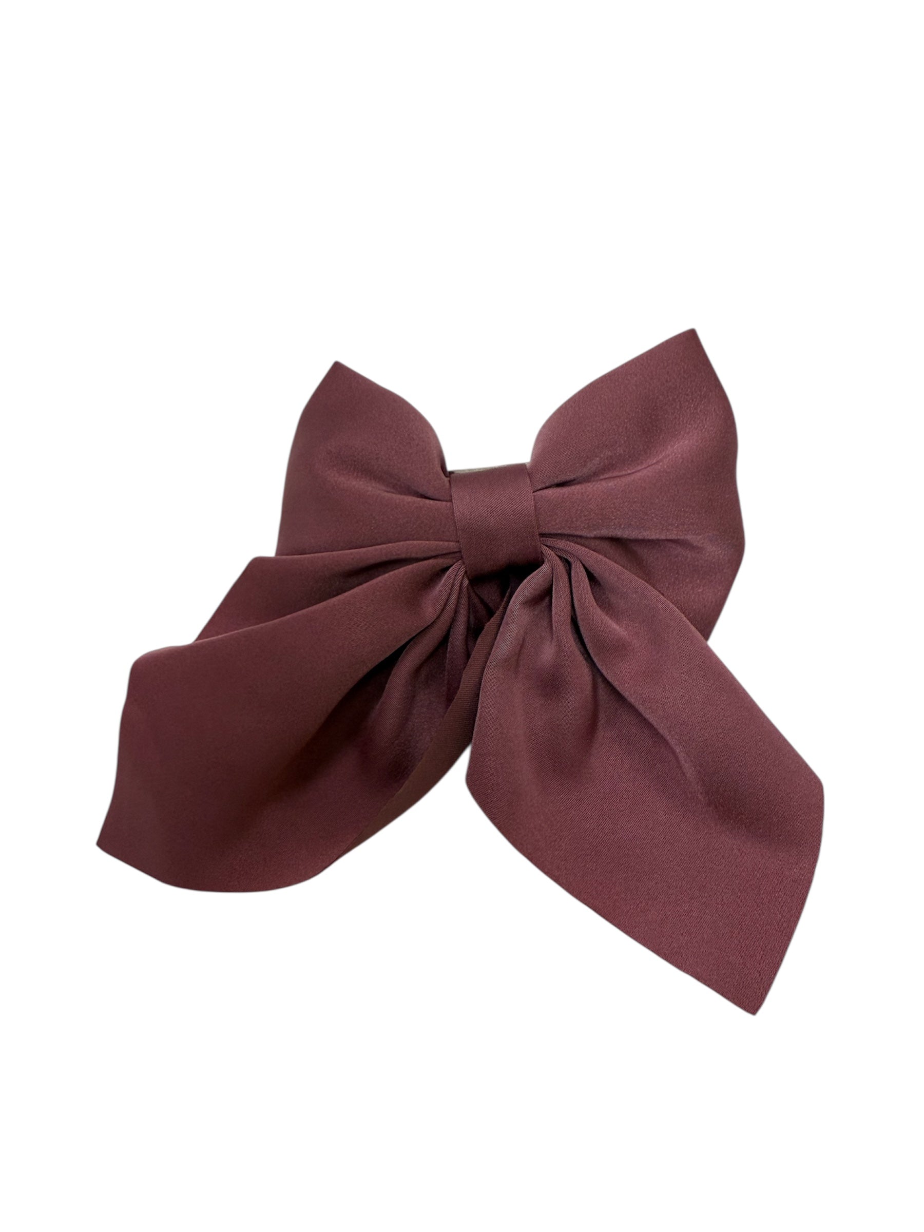 Burgundy Hair Bow